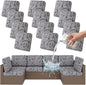 Smiry Waterproof Patio Cushion Covers, Stretch Outdoor Furniture Covers | Couch by Smiry