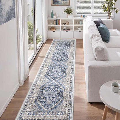 2x8 Runner Rug Non Slip, Washable Hallway Runner Rug, Nursery Room, Soft Runner - Image 5