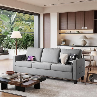 STHOUYN 73" W 3 Seater Couch - Image 9
