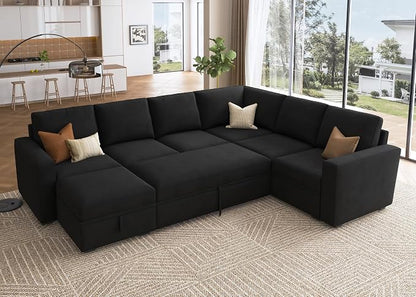 HONBAY Sectional Sleeper Couch by HONBAY