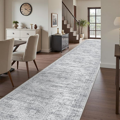 3x16 Runner Rug Non Slip, Washable Hallway Runner Rug, Living Room, Extra Long - Image 3