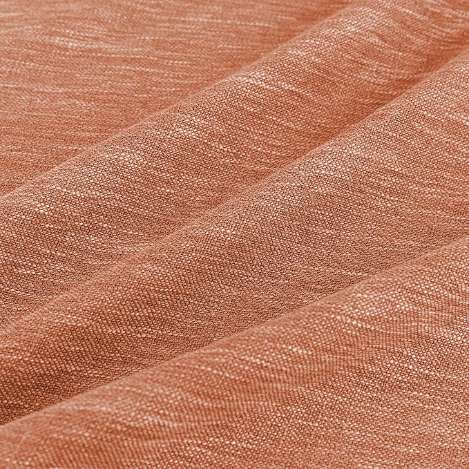 MYSKY HOME Burnt Orange Curtains - Image 6