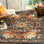 Yamaziot Area Rug 5x7, Non-Slip Washable Boho Vintage Living Room Rug | Stain by Yamaziot