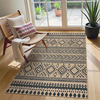 Lahome Boho 3x5 Entryway Front Porch Rug by Lahome