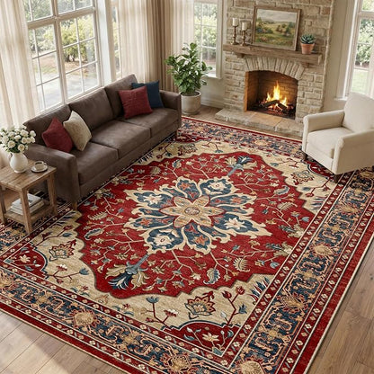 RELEANY Washable Area Rug, Large 10'x12', Water Repellent, Pet Friendly - Image 2