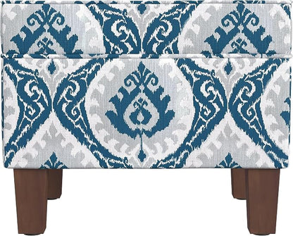Homepop Home Decor |K7646-A877| Upholstered Modern Rectangular Storage Ottoman - Image 6