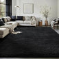 Ophanie Black Area Rugs for Bedroom Living Room, 4x6 Fluffy Fuzzy Shag Shaggy by Ophanie