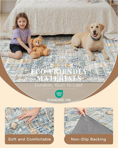 Madane Hallway Runner Rug 2x8 Washable Kitchen Rugs Non-Slip, Soft Ultra-Thin - Image 5