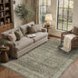 Schweek 6x9 Area Rug Brown Grey Non-Slip Washable Rugs by Schweek