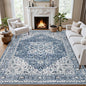 4x6 Area Rugs Living Room: Washable Vintage Rug by EXPEDIX