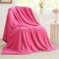 BEDELITE Hot Pink Throw Blanket by BEDELITE