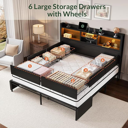 LARMACE Queen Size Bed Frame - Image 3