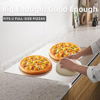 KORVOS 304 Stainless Steel Cutting Board, Large Stainless Steel Cutting Boards for Kitchen, Heavy Duty Chopping Boards with Anti-Slip Mat for Meat Vegetables & Bread, Pastry Board(23.6" x 19.6")