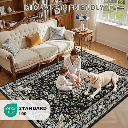 10x12 Area Rugs Living Room: Washable Rug - Image 8