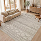 cotiled Boho 7x9 Area Rug for Living Room: Large Moroccan Washable Rug | Solve by COTILED