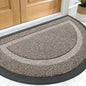 OLANLY Half Circle Front Door Mat Outside 71x23 All-Season Rubber Doormat | by OLANLY