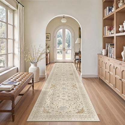 Madane Hallway Runner Rug 2'6''x12' Kitchen Runners Vintage, Entryway and - Image 3