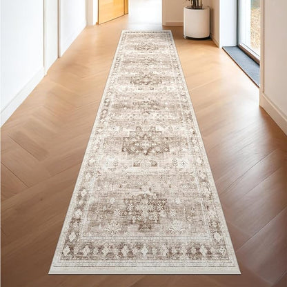 Non Slip Hallway Runner Rug by HazoHaus