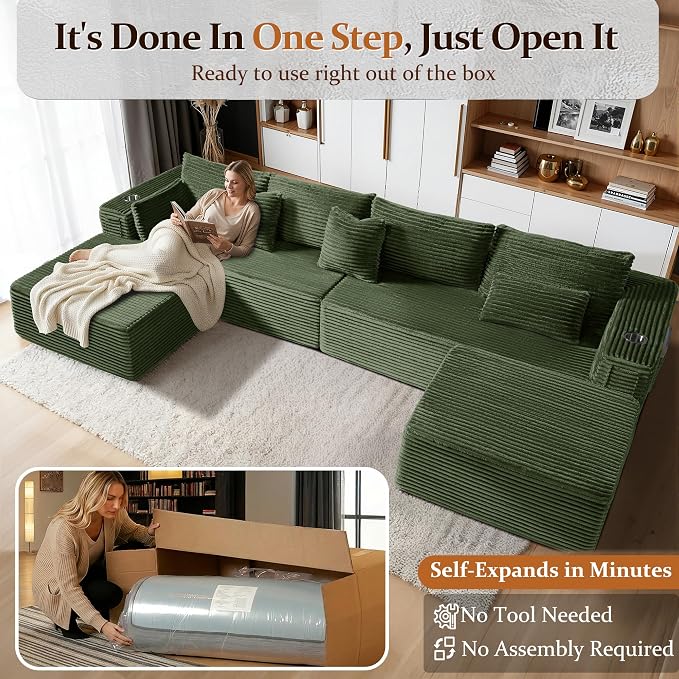 30" Cloud Sectional Couch Single Seat - Image 3