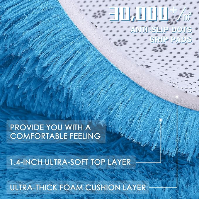 OLANLY 9x12 Machine Washable Large Area Rugs - Image 8