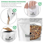 Tealyra - Senna Quick Cleanse - Detox Blend - Hibiscus - Rosehip - Pomegranate - Herbal Fruity Loose Leaf Tea - Hot or Iced - Caffeine Free - 112g (4-ounce)