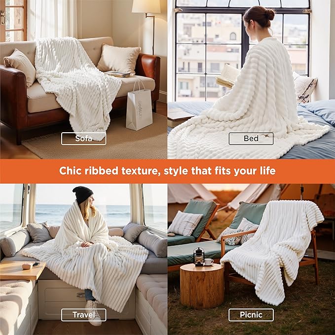 Bedsure Soft Cozy Throw Blanket - Image 4