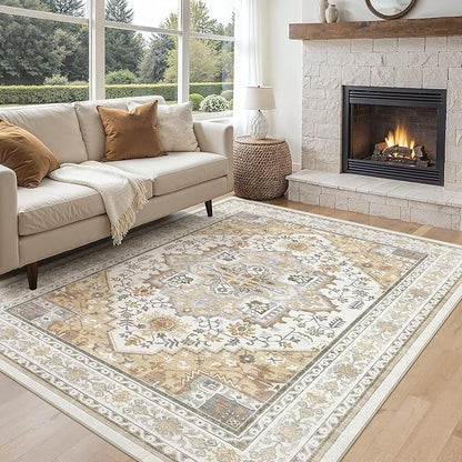 UERMEI 5x7 Area Rug for Living Room - Image 4