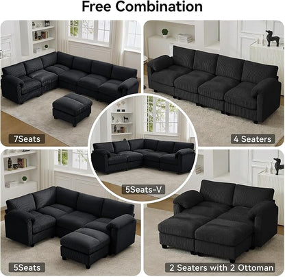 61'' Modular Loveseat Sofa - Image 7