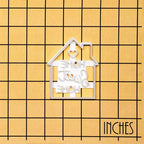 Housewarming Home Sweet Home cookie cutter, 1 piece - Bakerlogy