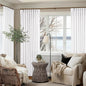 60 Inch Width Curtains 96 Inch White Linen Curtains Pinch Pleated | Linen Blend by Twodrapes
