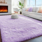 Purple Rugs for Girls Bedroom 6x9 Ft Fluffy Living Room Area Rugs, Soft Bedside by PAGISOFE