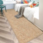 2x10 Bedside Area Rugs for Bedroom Soft Fluffy Shag Beige Rug for Hallway by JiaoBaba