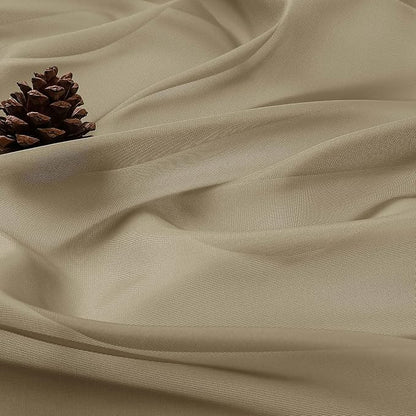 Extra Long Taupe Sheer Curtains 96 Inches Long 2 Panels Set, Soft Lightweight - Image 8