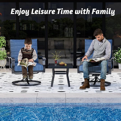 HOMREST Outdoor Swivel Rocker Patio Chairs - Image 7