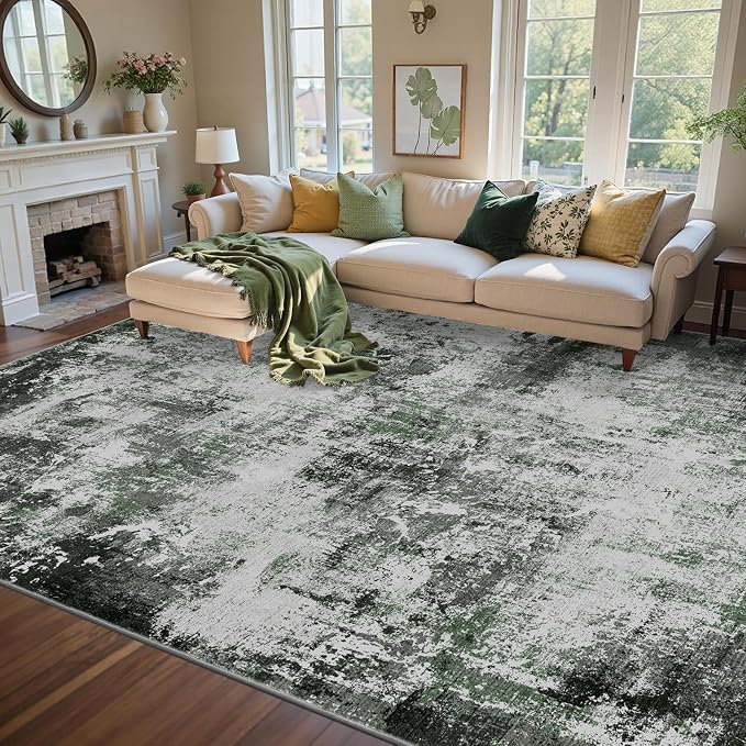 6x9 Ft Large Area Rugs for Living Room, Soft Non-Slip Washable Rugs Modern - Image 3