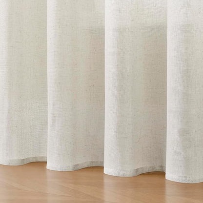 Joydeco Linen Curtains 72 Inch Length 2 Panels Set - Image 7