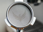 54mm Dosing Funnel Espresso Puck Screen Set KNODOS Grinder Trigger Portafilter Funnel and Filter Compatible with Breville 54mm Portafilters
