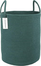 XUANGUO Cotton Rope Laundry Basket Hamper by XUANGUO