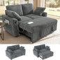 Ihanherry 59-inch Corduroy Convertible Sofa Bed by iHanHerry