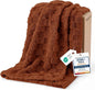 Bedsure GentleSoft Burnt Orange Throw Blanket by Unknown