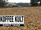 Koffee Kult Thunder Bolt Dark French Roast Whole Bean Coffee - Small Batch 100% Arabica Gourmet Blend, Bold and Well Balanced 32oz Resealable Package