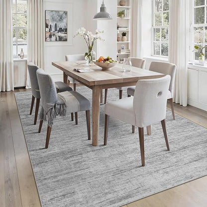 8x10 Area Rugs for Living Room, Modern Abstract Non-Slip Backing Washable Rugs - Image 6