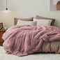 Bedsure GentleSoft Fluffy Dusty Pink King Size Blanket by Unknown