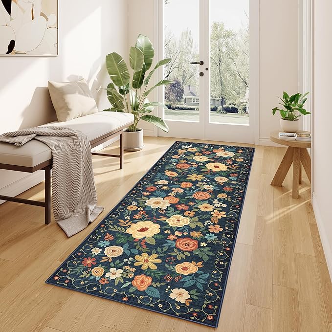 DUKINO 2.6x8 Runner Rug, Washable Runner Rug - Image 6