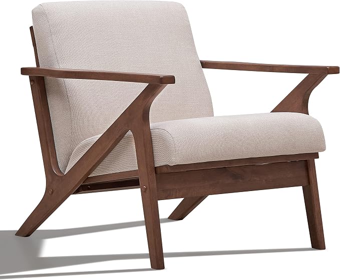 Zola Mid Century Modern Accent Chair Arm Chair: The Perfect Reading, Living Room by OmaxDecor