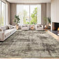 9x12 Area Rug for Living Room, Abstract Washable Non-Slip Large Rugs, Dining by Lofus