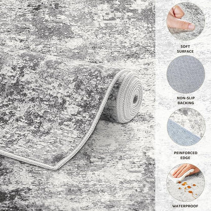 UERMEI 10ft Round Area Rug Living Room Rugs - Image 6