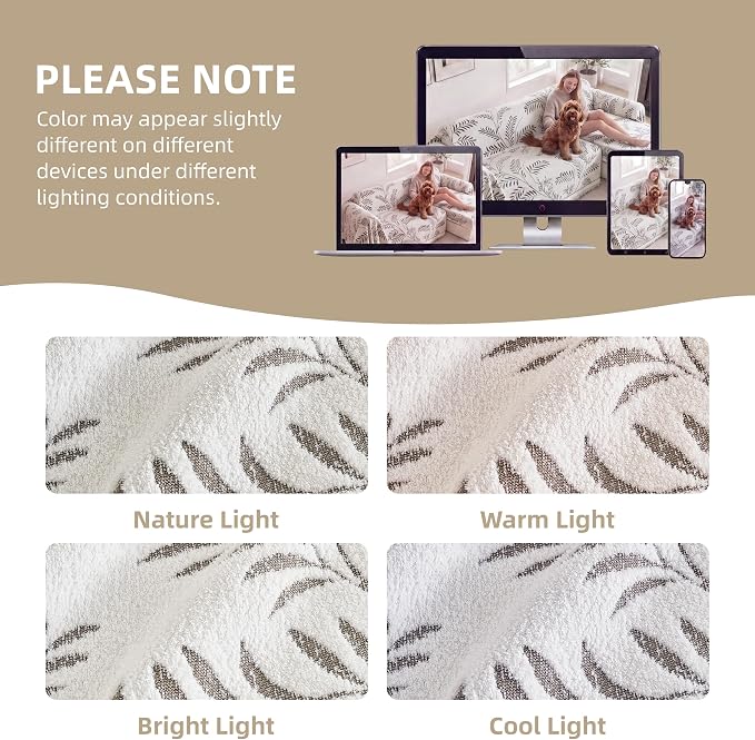 Couch Cover for Dogs Washable Sofa Cover, Sectional Couch Covers, Sofa Covers - Image 6