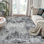 6x9 Area Rugs for Living Room Bedroom Dining Room Washable Black Grey | Soft by Aelenmu