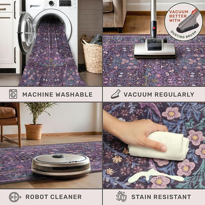 Washable 4x6 Area Rug - Image 4